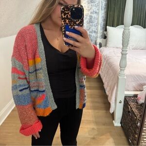 Sincerely Jules Multicolor Women's Cardigan